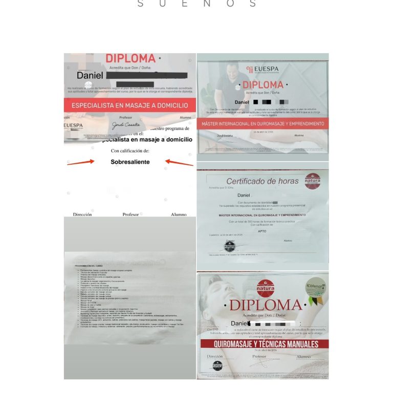2 "Formación acreditada para realizar masaje a domicilio en Donosti y alrededores por Sens Wellness by Dani "